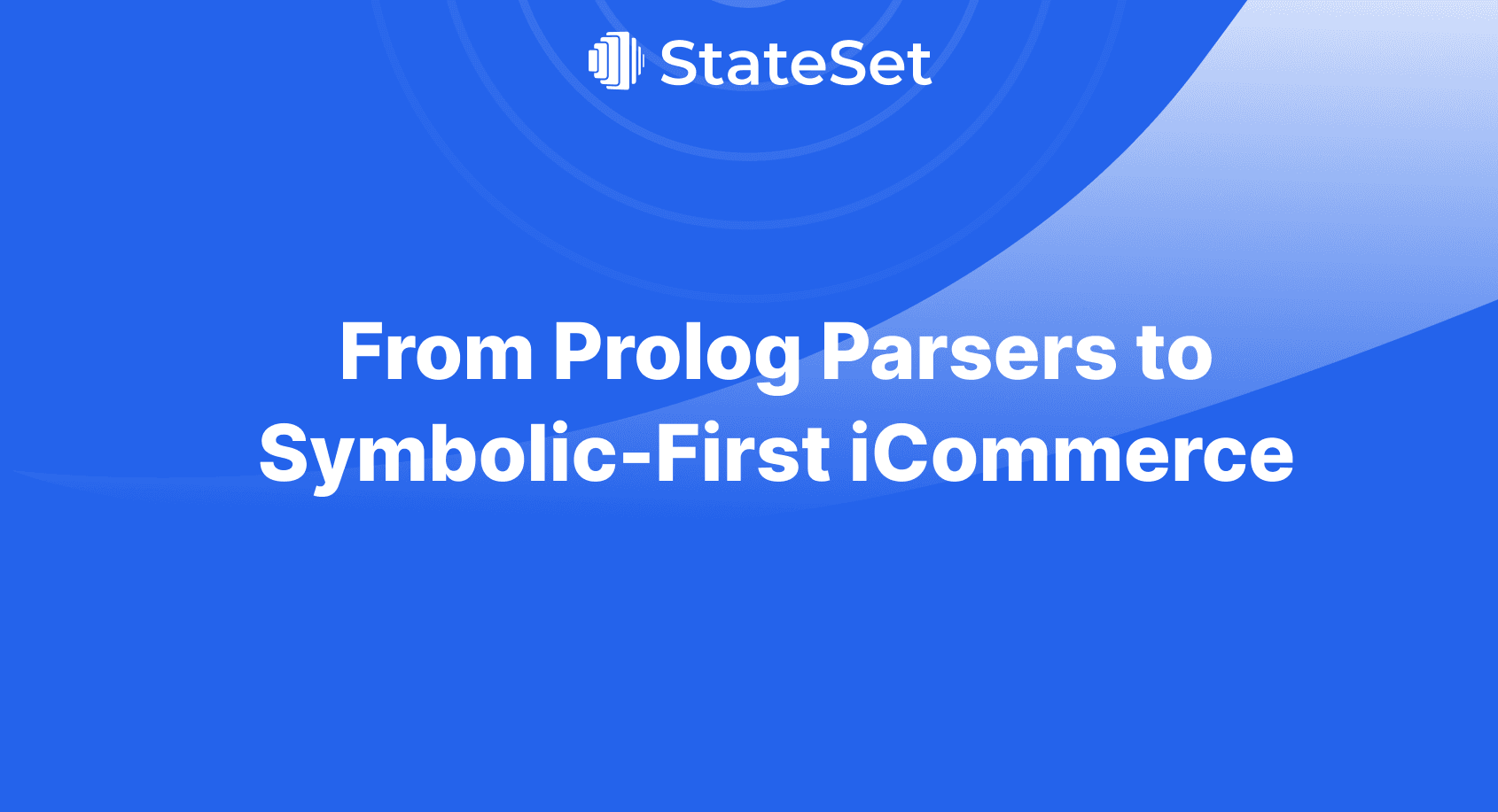 From Prolog Parsers to Symbolic-First iCommerce